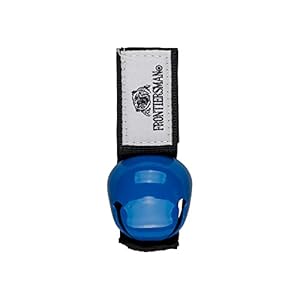 SABRE Frontiersman Bear Bell, Magnetic Silencer, Durable Hook and Loop Strap Attachment, Helps To Prevent Startling Bears While Hiking