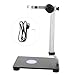 FELTECHELECTR Microscope Holder Lift Base Portable Easy Adjustment Stand for Industrial Cameras Stable Shockproof