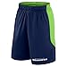 Fanatics Men's College Navy/Neon Green Seattle Seahawks Launch Shorts