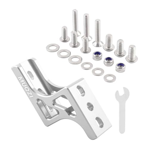 kowaku Folding Bike Nose Light Converter Front Bag Carriers Block Multifunction Sturdy DIY Modified for Bike Outdoor Activities, Silver