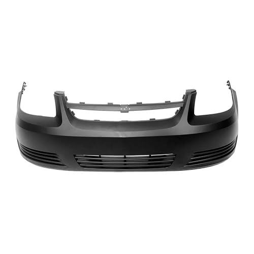 Image of FitParts Compatible with Chevrolet Cobalt 2005-2010 Front Bumper Cover | CAPA Certified, Primed, Without Fog Lights Holes, Sedan /Coupe, Ready to Paint, OEM 19120183, GM1000733