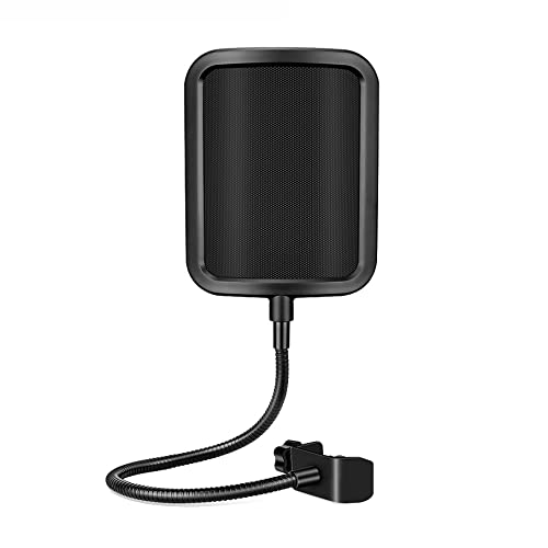 Melon Audio Professional Microphone Pop Filter | Dual layered Metal Design | Perfect For Vocal Recording