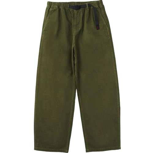 GRAMICCI グラミチ ツイルワイドパンツ メンズ S オリーブ 緑