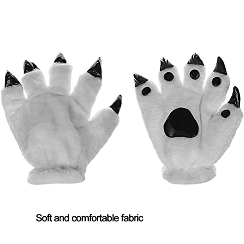 Luwint Led Colorful Finger Flashing Bear Paw - Cool Light Up Glow Gloves For Party Rave Show Halloween Costume #TOP5