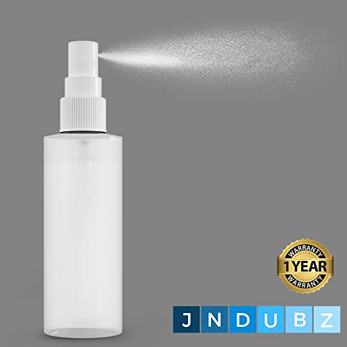 【Made In Usa】Plastic Spray Bottle Fine Mist 4 Oz (120Ml) – Refillable, Reusable, Portable Sprayer, Travel Size, Leak Proof For Household Use, Essential Oil, Cleaning Solution And Perfume (4 Pack) #TOP5
