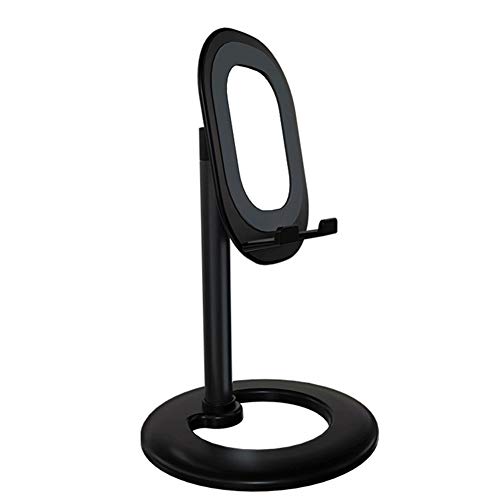 Telefonständer, Verstellbarer Telefontischständer Mit Spiegel Handy-Schreibtischhalter, Winkelverstellbare Halterung Für iPhone 11 Pro Xs Max