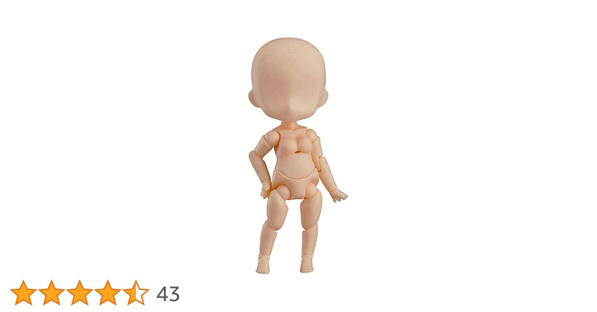 ねんどろいどどーる かすたむヘッド[peach] ノンスケール ABS&amp;PVC製 塗装済み完成品フィギュア ねんどろいどどーる かすたむヘッド（peach/cinnamon/cream）
