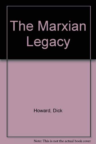 The Marxian legacy 0916354954 Book Cover
