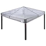 Schutzhülle für Pavillon, transparent, 300 x 300 x 26 cm