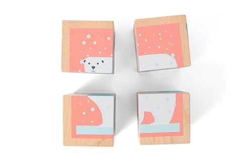 Puzzle en bois BS Toys jeu d'éveil calme pour l'après-midi des enfants de 18 mois