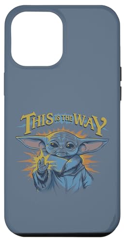 Coque iPhone 12 Pro Max Star Wars The Child bleu le cadeau idéal pour collectionneur passionné