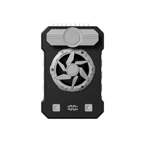 Faeymth Ventilador Portátil Recargable de 10000 MAh con 5 Velocidades y Potente Flujo de Aire Adecuado para Uso en Exteriores, Lugares de Trabajo, Granjas y Viajes