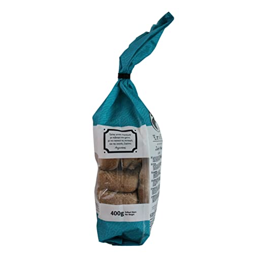 Erofili Griechischer Roggenzwieback – 2er Pack x 400g (800g) – Traditioneller Kretischer Paximadi aus Heraklion – Authentisches Familienrezept