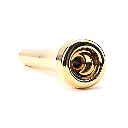 Embouchure de trompette dorée 7C avec finitions de précision - 4