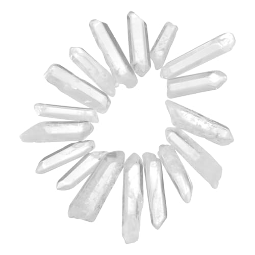 Toyvian 200g Adornos de Cristal Natural Piedra Bruto de Transparente Decoración del Hogar Material de Bricolaje Piedra de Cristal para DIY