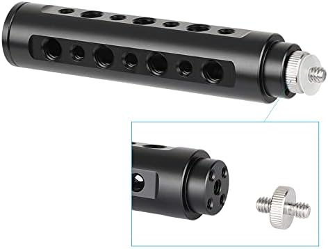 CAMVATE Aluminum Alloy Camera Handle Grip (Black) DSLR Stabilizer Light Mount for Camera Accessory Mount - 0967
