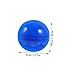 Milisten Game Balls Props 50pcs Seamless Plastic Raffle Balls for Bar Games Party Supplies