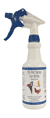 Fur and Feathers KG Pet Spray for Birds - 16oz Ready to Use Formula