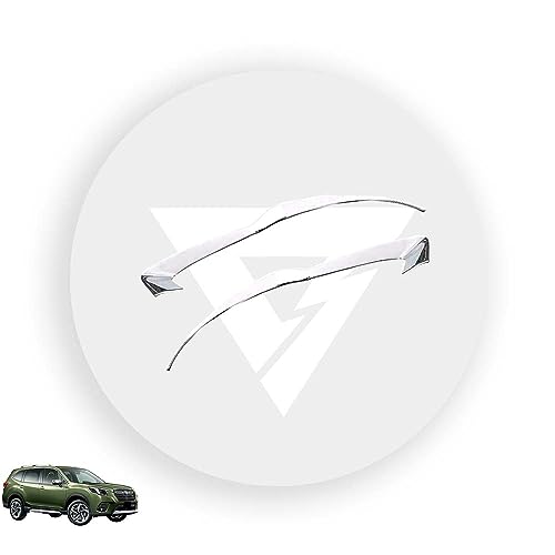 KUTOOK 新型フォレスター SK系 SKE SK5 SK9 前期 パーツ ヘッドライトガーニッシュ フロントバンパートリム