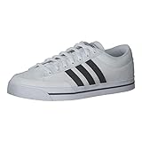 Plantilla Cloudfoam Comfort adidas Retrovulc, Skate Shoe Hombre, Cloud White/Core Black/Grey, 47 1/3 EU