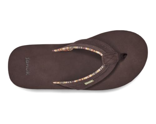 Image of Sanuk Mens Ziggy ST | Flip Flops for Men | Mens Sandals | Beach Sandals | Water Friendly & Lightweight | Comfort Footbed