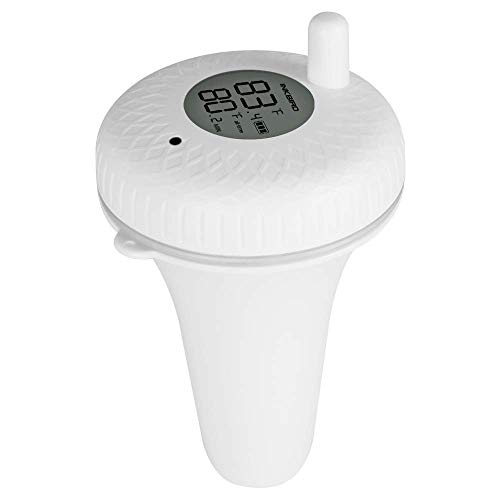 Floating Pool Thermometer Easy To Read, Digital Pool Spa Thermometer, Lcd Screen(Battery Not Included) #TOP17