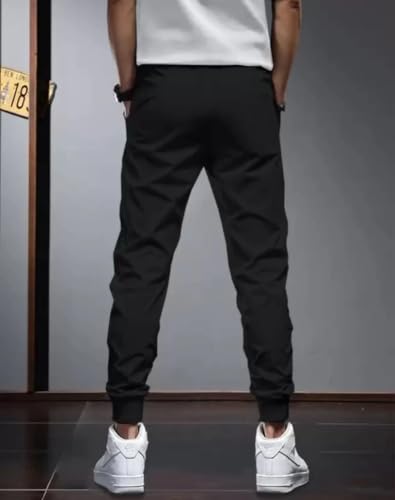 Image of Men's Track Pant | Sweatpants for Men | Trouser,Lower, Pajama (Sports | Gym | Yoga) - Regular Fit with Two Side Zipper Pockets L19 FR