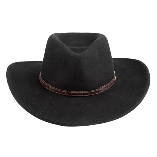 Stetson Sturgis �s���`�t�����g �N���b�V���\�ȃE�[���t�F���g�n�b�g, �u���b�N, XX-Large