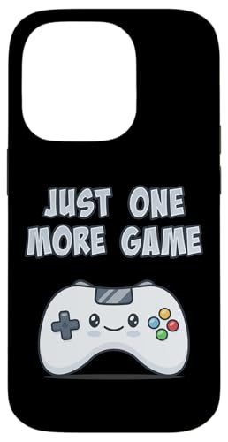 Just One More Game Kawaii Controller �r�f�I�Q�[���v���[���[ �X�}�z�P�[�X iPhone 14 Pro �p