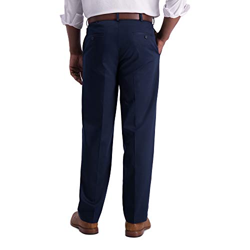 Image of Haggar Men's Classic Fit Iron Free Premium Khaki Casual Pant