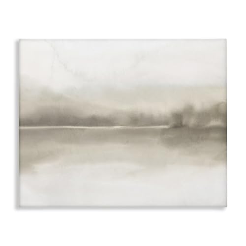 Stupell Industries Hazy Lakeside Reflection, 24 x 30 Inch Canvas Wall Art