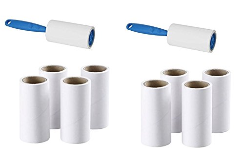 Preisvergleich Produktbild Ikea 2 Fusselrollen BÄSTIS + 8 Ersatzrollen