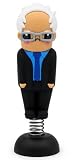 GOOFBALLS Bernie Sanders Dashboard Dancer - Funny Bobblehead Car Accessory - Patriotic Gag Gift for Bernie Fans and Humor Lovers