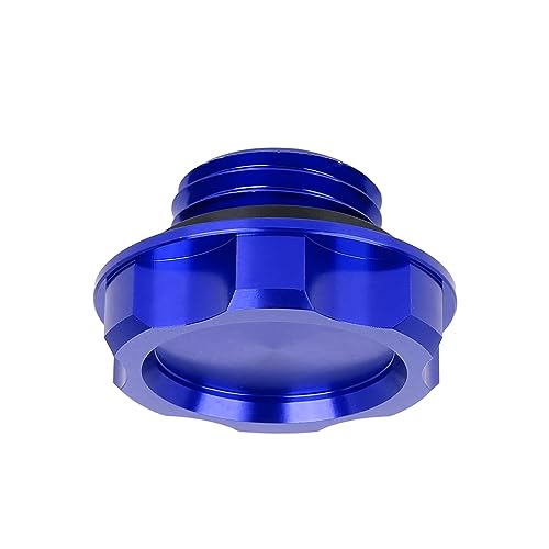 Tapa de llenado de aceite en aluminio azul que mejora la estética de tu Civic EG 5