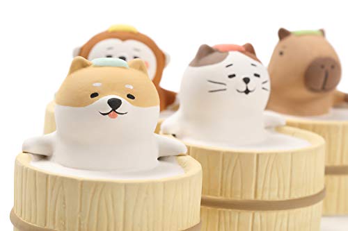 Aroma Ceramic Stone Diffuser [Japan Import] Aromatherapy Essential Oil Diffuser, Non Electric, Passive, Unique, Cute, Animal, Design For Women, Men, And Gifts (Bathing Dog) #TOP3