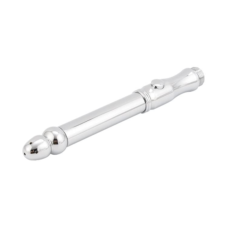 Anal Douche Enema Aluminum Shower Cleaner Douche System Handheld Shower Hose Butt Plug for Couples