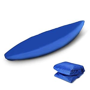 Lixada Universal kajak afdekking, waterdicht en UV-bestendig, stofbeschermingsschild voor kanoboot
