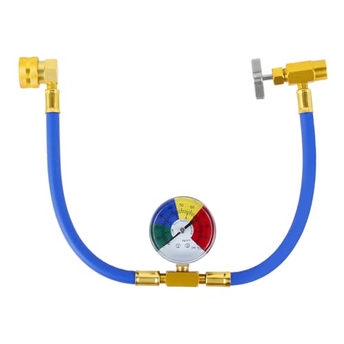 KVAEY R134A Refrigerant Charge Hose Kit, 1/2