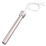 DERNORD Riscaldatore a cartuccia ad immersione 12 V 200 W Hot Rod sostituzione elemento riscaldante filettatura 3/4 pollici