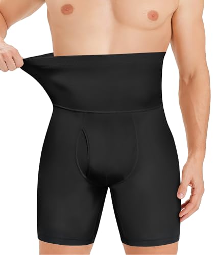 Bafully Mutande Dimagranti Uomo Guaina Contenitiva Vita Alta Compressione Boxer Shorts Slip Controllo Pancia Shapewear Pantaloncini