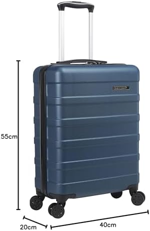 Cabin Max Handgepäck Koffer groß Trolley Handgepäck 55x40x20 Reisekoffer | 55x40x20 cm, Ryanair, EasyJet, Wizz Air, British Airways, Jet2, Vueling, Iberia, Air France, Lufthansa, H