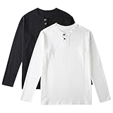 [VERAVANT] 長袖tシャツ メンズ 秋服 ロンt 半袖 メンズ 2枚組 綿100% 無地 ヘンリーネック フィットネス おしゃれ インナー ロングtシャツ シングル 肌着