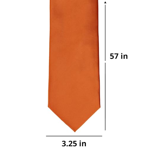 Image of tiemart Premium Solid Color Necktie