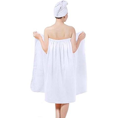 YJZQ Serviette de Bain et Bonnet Cover