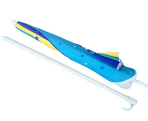 Ammsun 47 Inch Seaside Beach Umbrella For Sand And Water Table - Kids Durable Umbrellas For Children Beach Camping Garden Outdoor Play Shade #TOP7