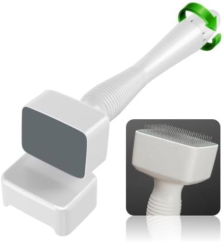 Kettlekane 140 Titanium Adjustable Micro Needling Derma Stamp, Derma Stamp for Hair & Beard, Micro Needle Skin Care Tool Use for (Hair Beard Growth) (White)