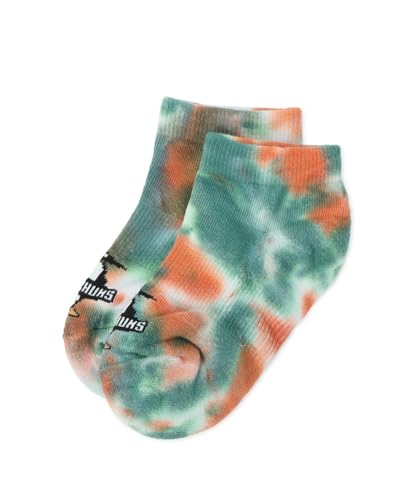 [`X] AN\bNX {[CY LbY^C_CAN\bNX Kid's Tie-Dye Ankle Socks CH26-1010-Canyon-Dye Canyon-Dye KS(14-16)