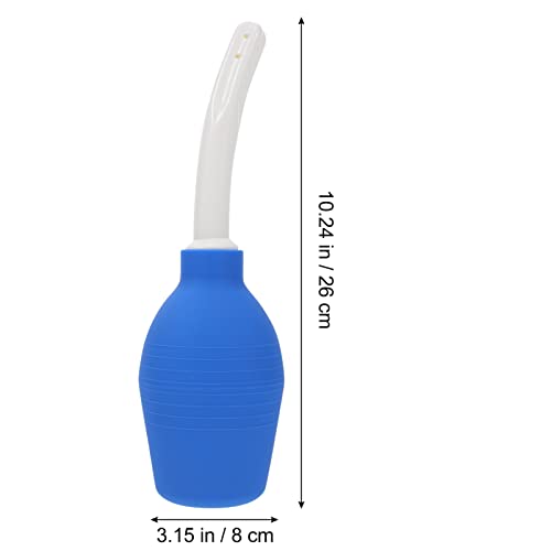 Ciieeo de Limpeza Vaginal Douche: Douche Anal Reutilizável Lâmpada Portátil Enema Lâmpada Vaginal La