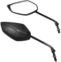 Par Retrovisor Fazer 250 19/20, Ybr, Factor 125, Fazer 150, Teneré, Lander.