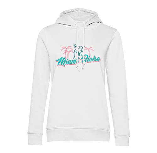 Sweat humour Miami Biche pour vos soirées d'été à la plage